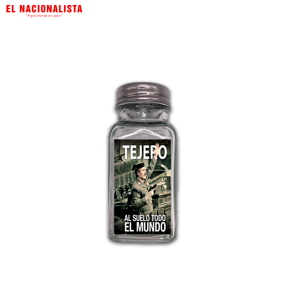 Salero Tejero Al suelo todo el mundo – Sabor en tu Mesa Tejero Al suelo todo el mundo