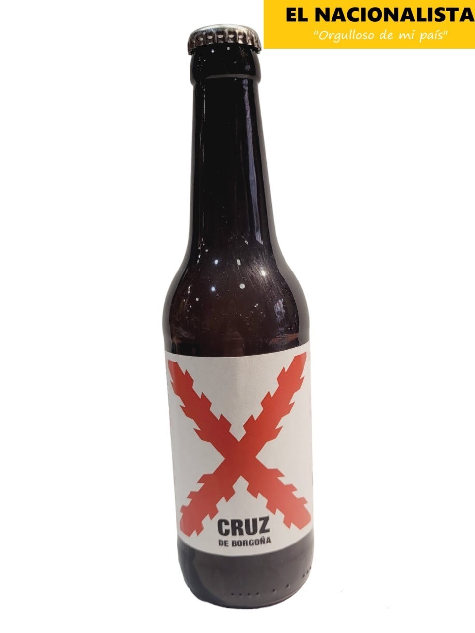 Cervezas: Cerveza de "Cruz de Borgoña"