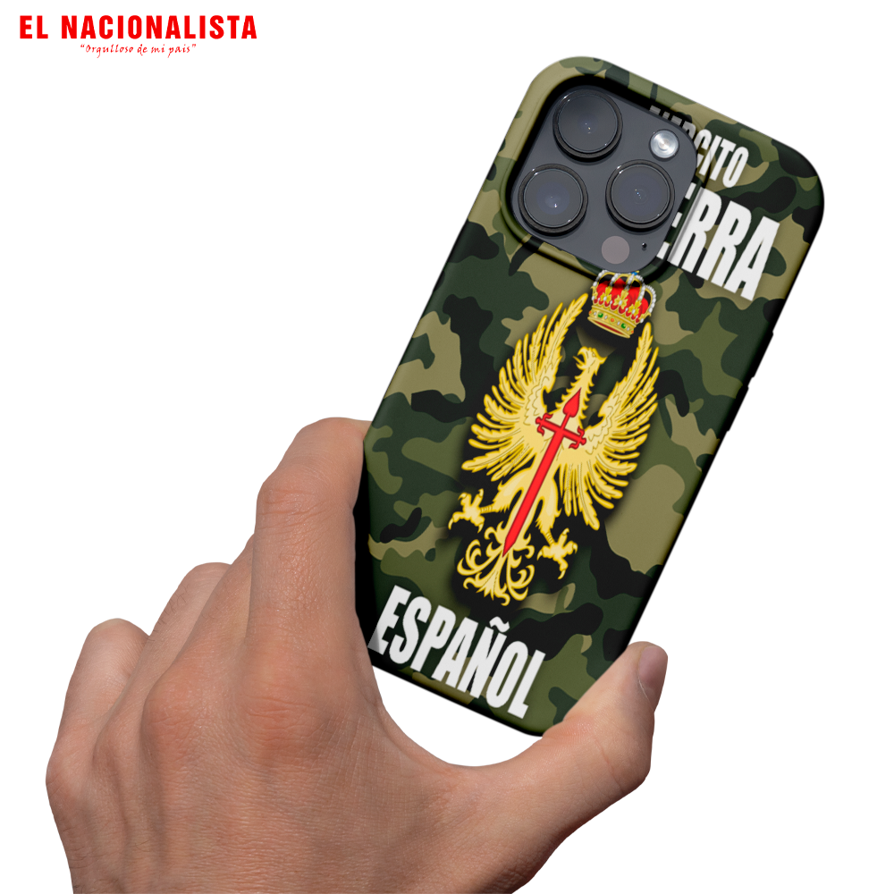 Funda para Móvil Ejército de Tierra Español – Carcasa Personalizada con Emblema del Ejército de Tierra