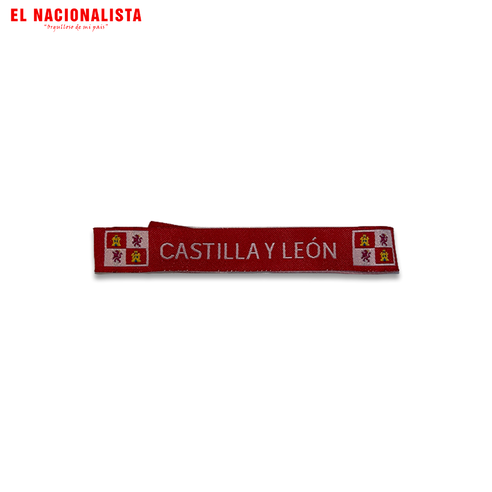 Pulsera Castilla y León – Roja con Escudo