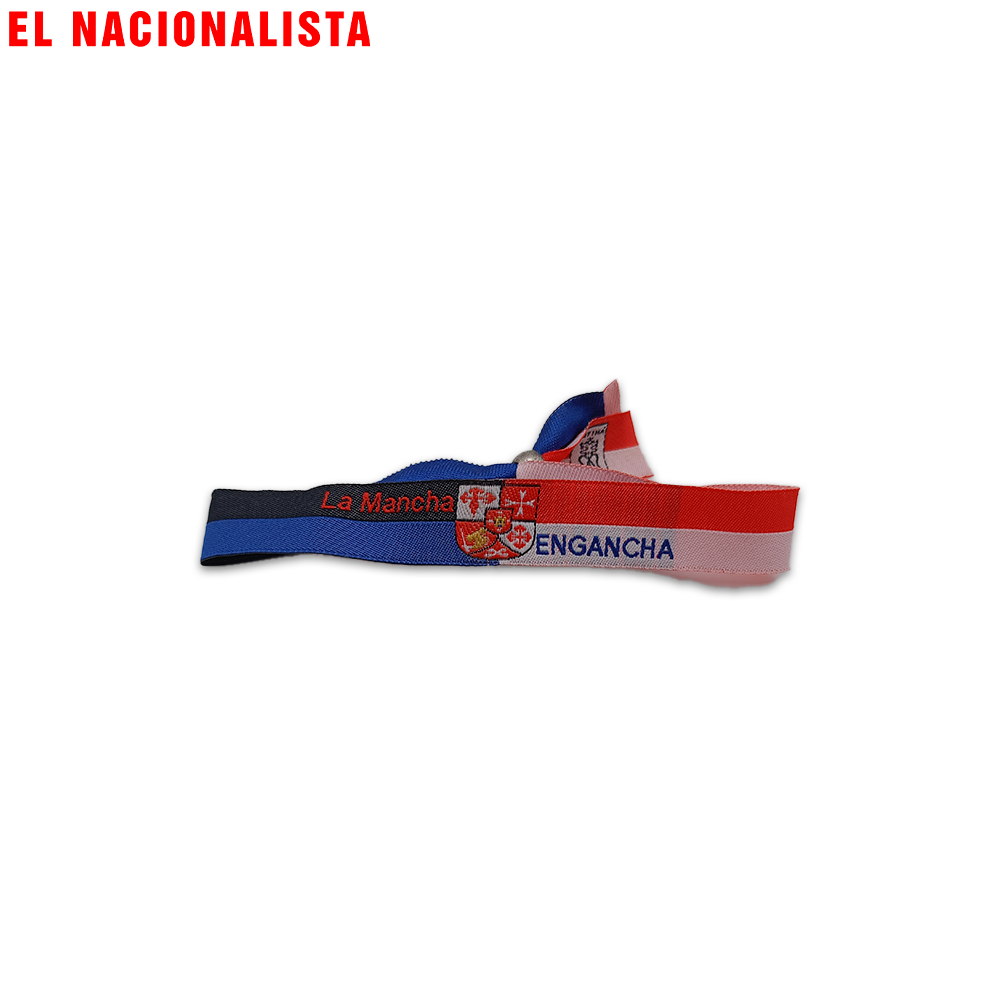 Pulsera La Mancha Engancha – Roja y Azul
