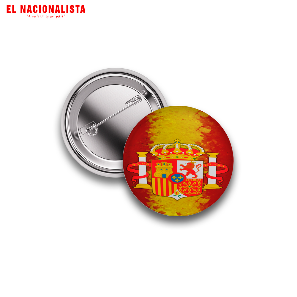 Pin Escudo con bandera españa – Luce tu Estilo Escudo con bandera españa
