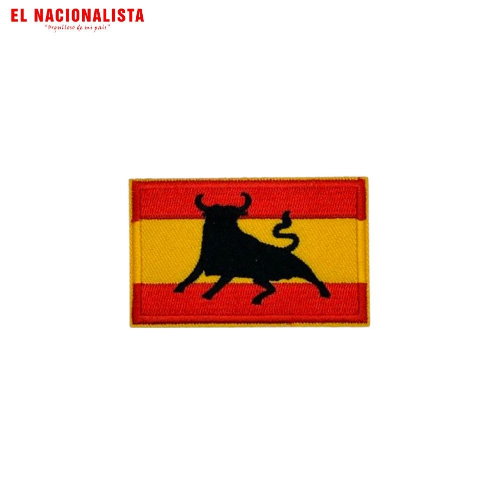 Parche Térmico Bandera España con Toro – Toro Bravo