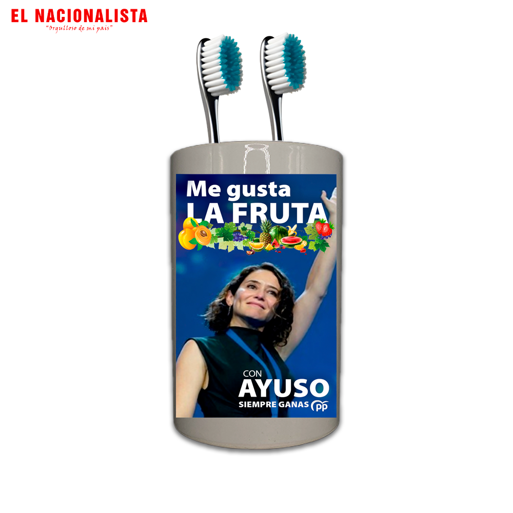 Bote para Cepillos de Dientes Ayuso – Organizador de Baño Me Gusta la Fruta