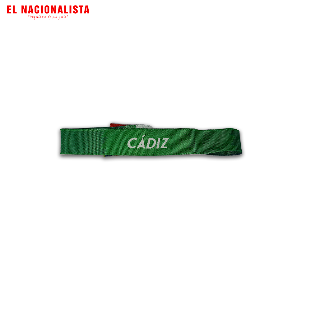 Pulsera Verde Cádiz – Recuerdo de España