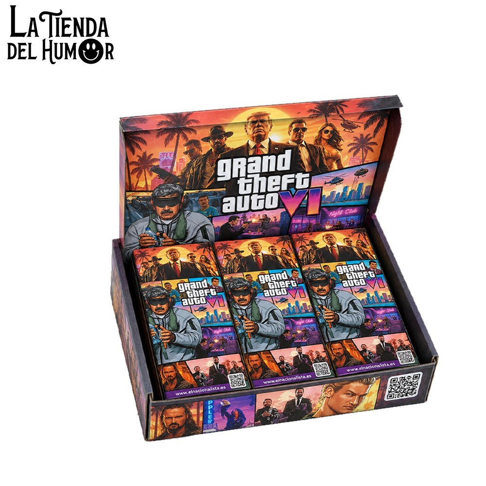 Expositor Caja 20 Chocolates GTA6
