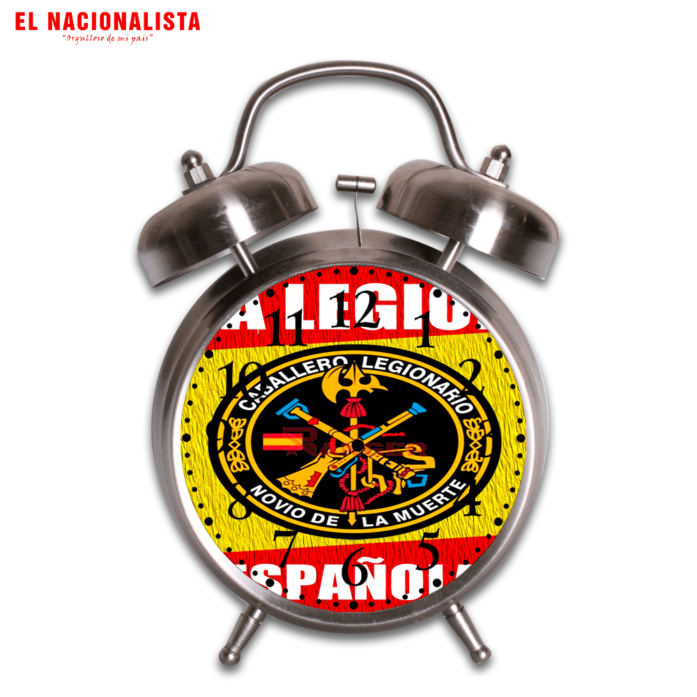 Reloj Despertador Caballero Legionario
