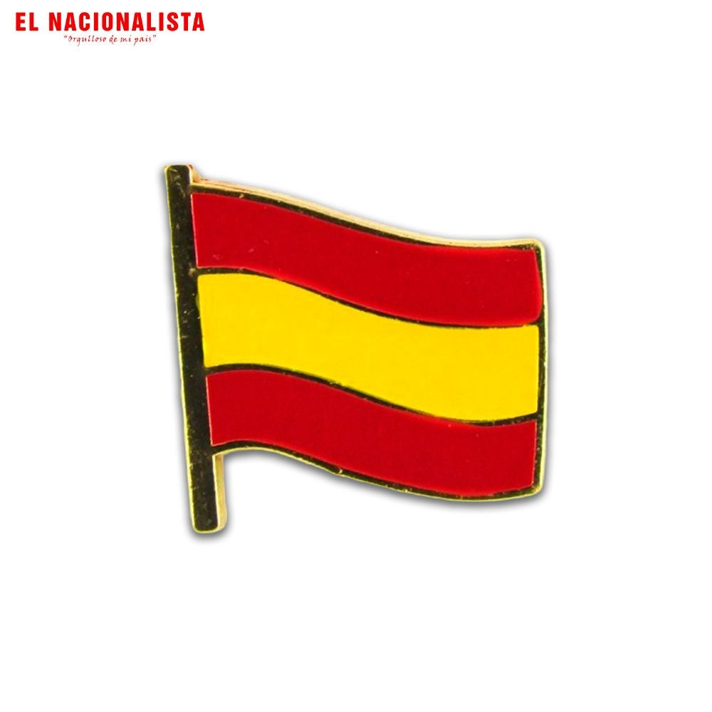 Pin Bandera de España – Ondeante Grande