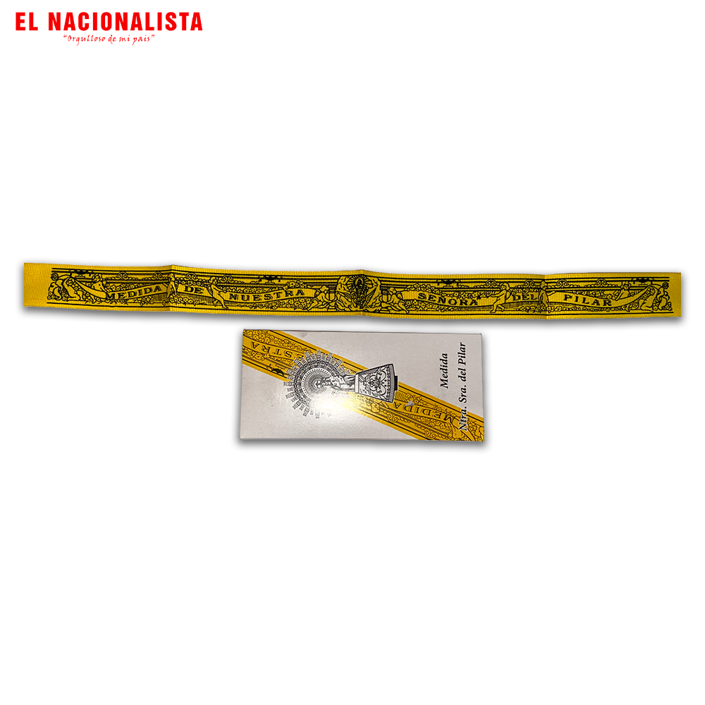 Pulsera Bordada Madrid – Amarilla Dorada