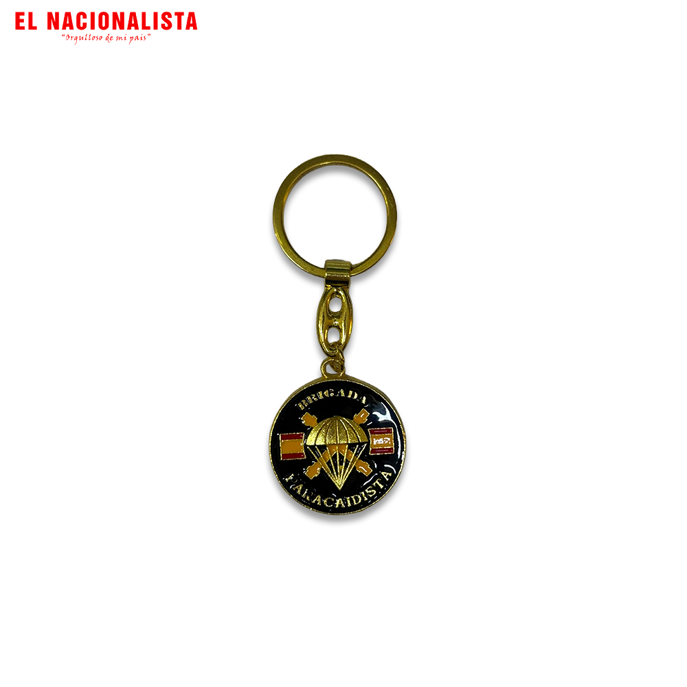 Llavero Dorado Brigada Paracaidista – Desde el Cielo