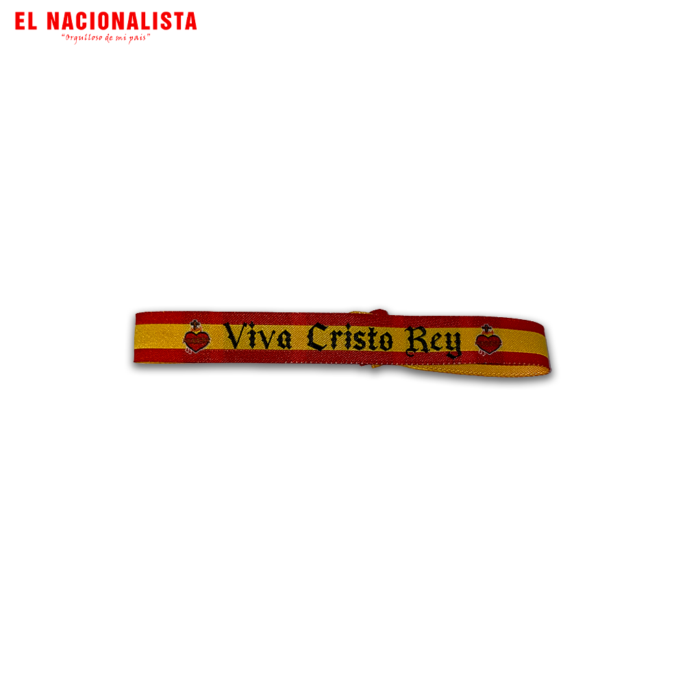 Pulsera Viva Cristo Rey – Bandera España
