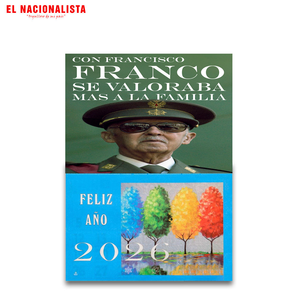 Calendario Con Francisco Franco se valoraba la Familia