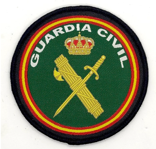 Parches: Parche de Guardia Civil - redondo