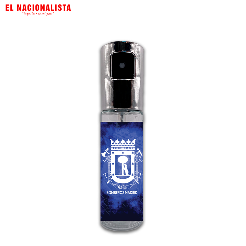 Aceitero Spray Bomberos Madrid – Pulverizador de Aceite con Escudo Oficial