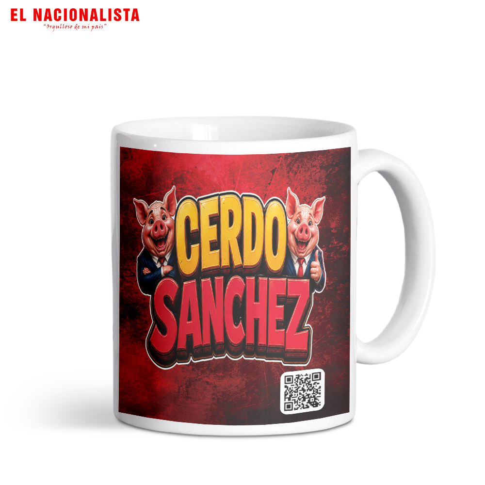 Taza "Cerdo Sánchez"