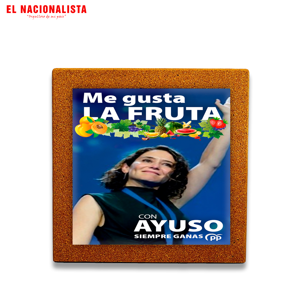 Baldosa Decorativa Enmarcada Ayuso – Azulejo Me Gusta la Fruta