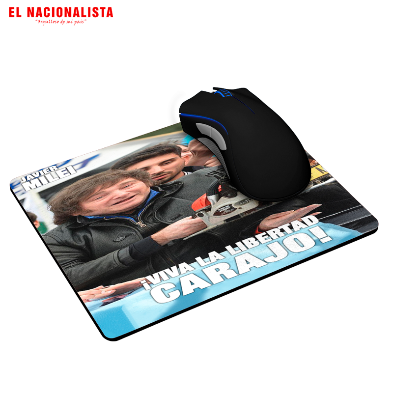 Alfombrilla para Ratón Javier Milei – Alfombrilla de Escritorio Exclusiva