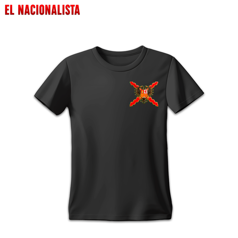 Camiseta Imperio Español Fuego: Doble Cara