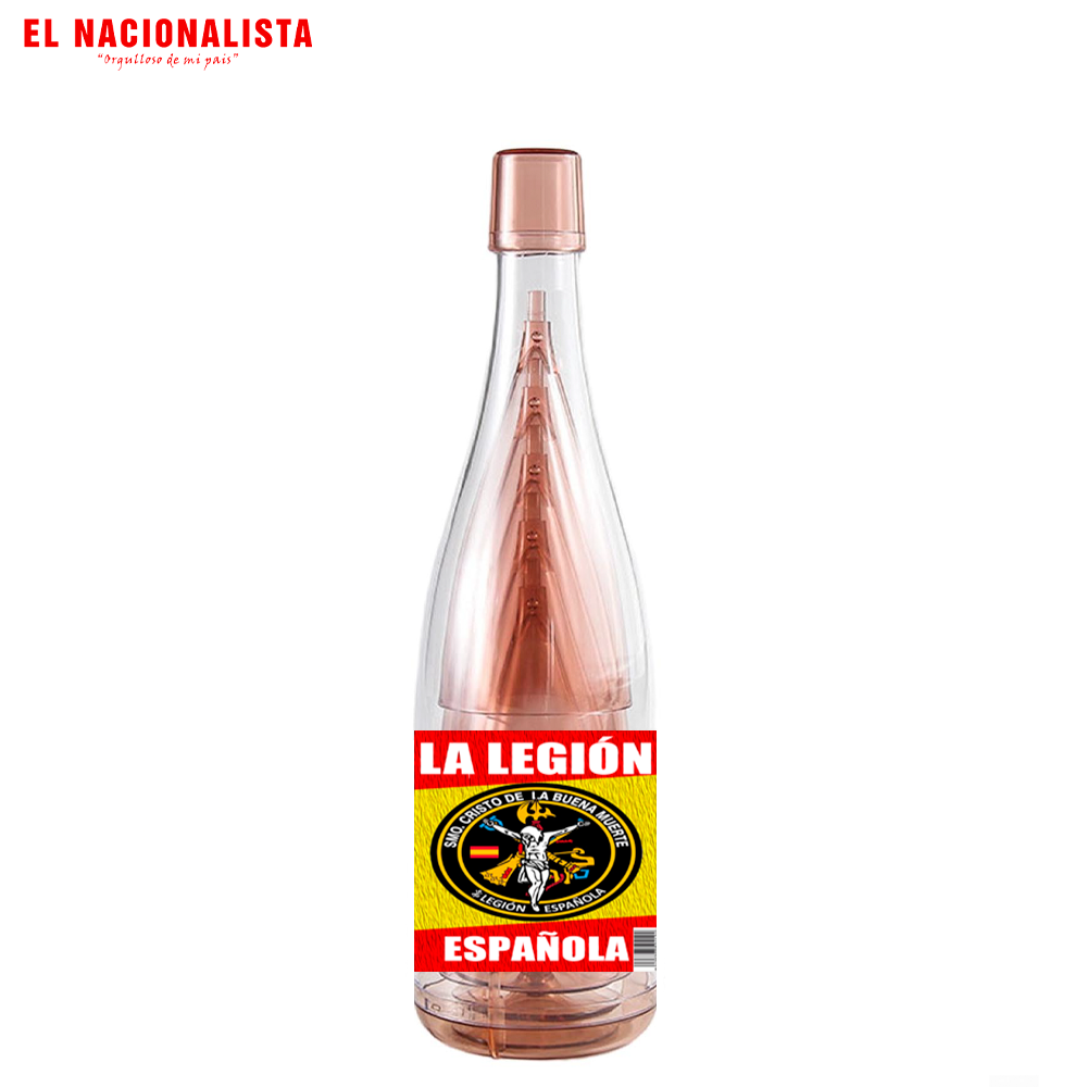 Kit de Vasitos en Botella Cristo de la Buena Muerte – Set de Brindis con Imagen del Cristo de la Buena Muerte