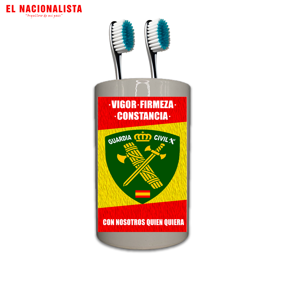 Bote para Cepillos de Dientes Guardia Civil – Organizador de Baño Guardia Civil