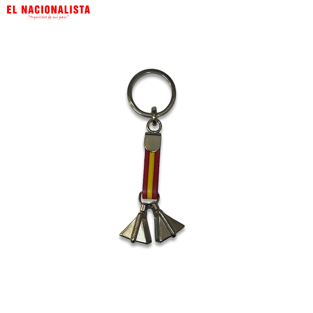 Llavero Doble Capote Torero con Bandera de España – Faena Española