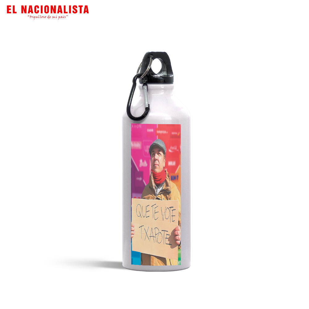 Cantimplora Que te vote Txapote – Hidratación con Estilo Que te vote Txapote