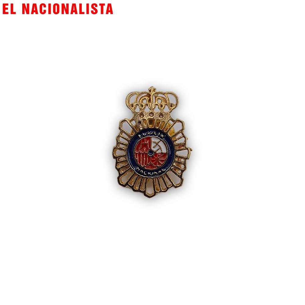 Pin Escudo España Actual – Corona y Columnas