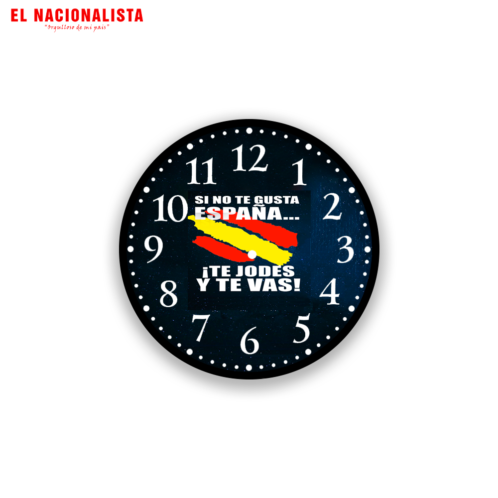Reloj de Pared Galáctico – Reloj con Diseño Exclusivo Galáctico