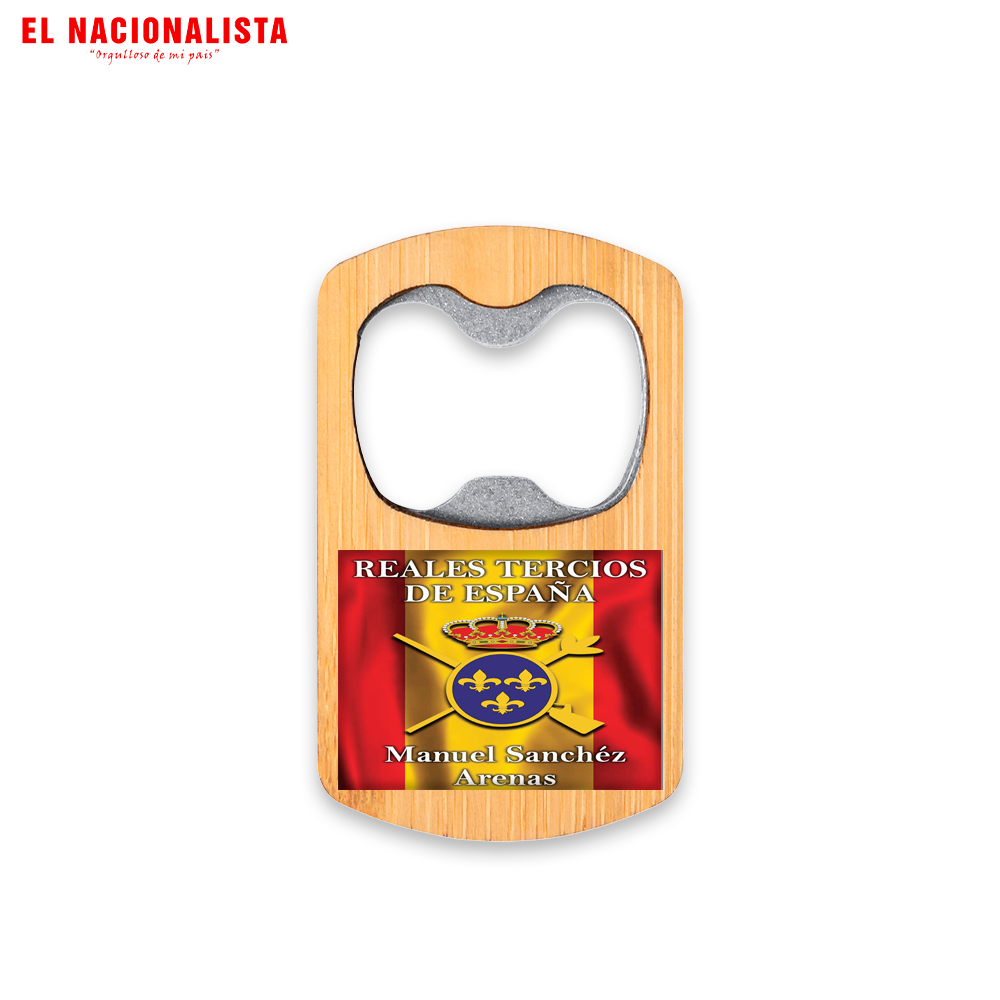 Abridor de Botellas Tercios de España – Abre Cervezas Tercios de España