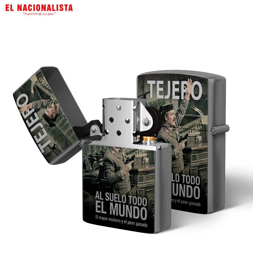 Mechero Zippo Soy Franco donde están los Terroristas – Llama con Carácter Soy Franco donde están los Terroristas