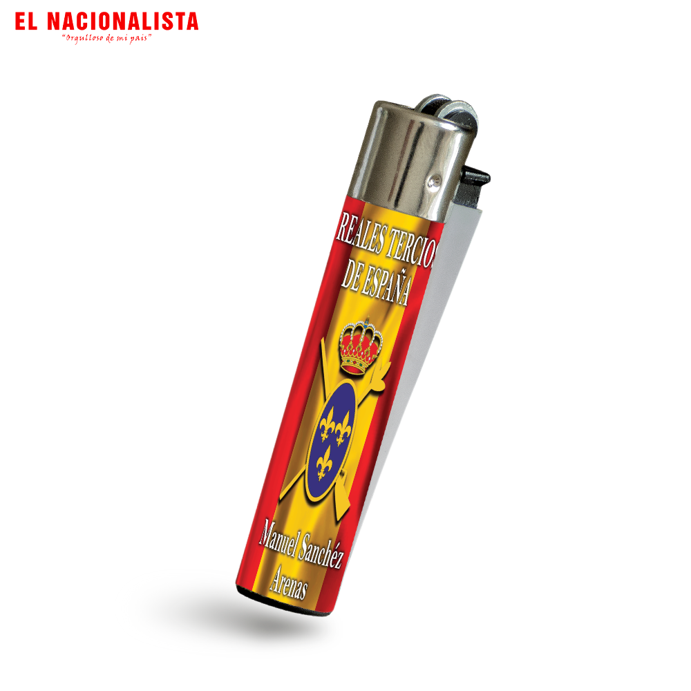 Mechero Clásico Tercios de España – Encendedor Tercios de España