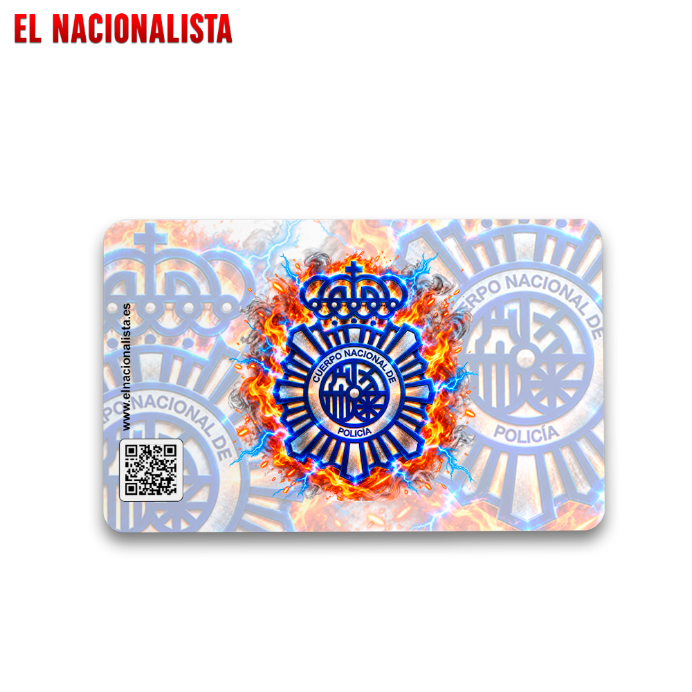 Imán Cuerpo Nacional de Policía Versión 2