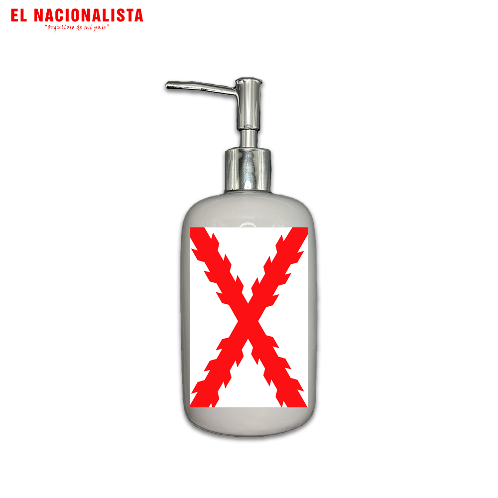 Dispensador de Jabón Soy Facha – Dosificador de Baño Orgulloso de mi País