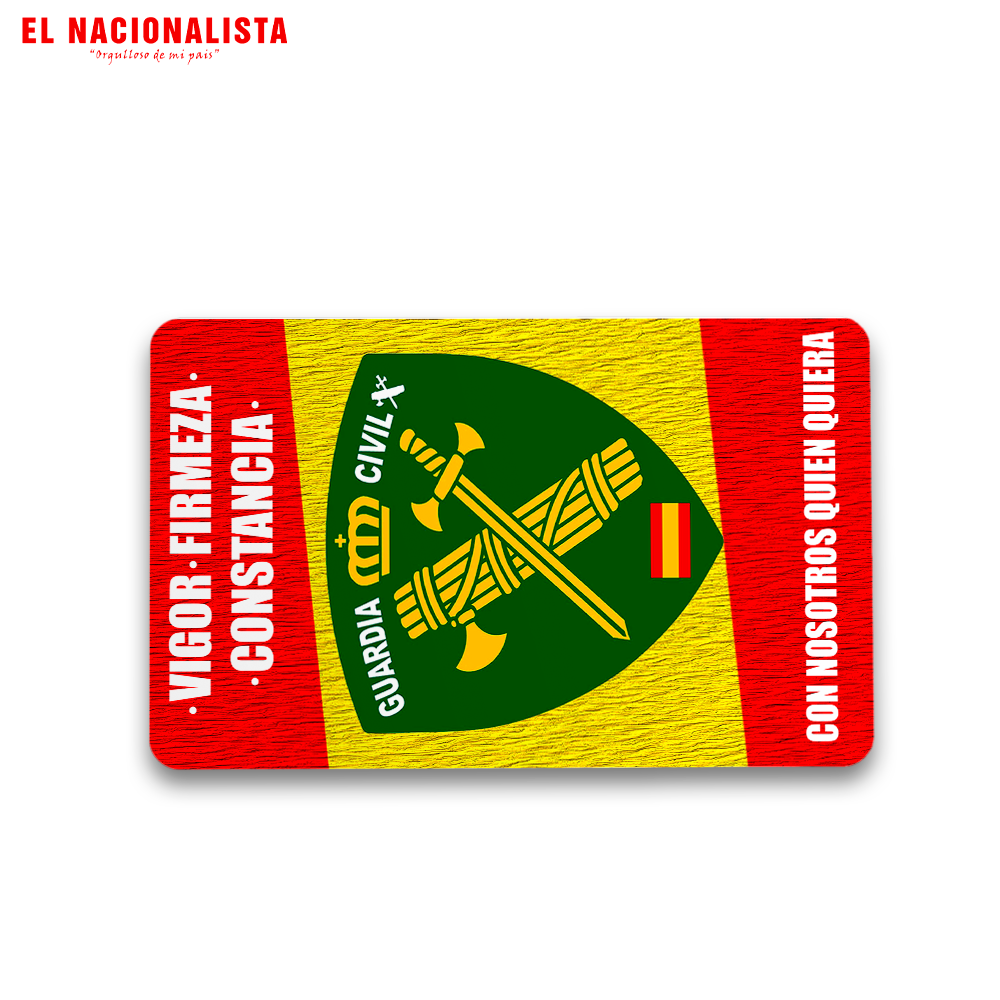 Imán Rectangular para Nevera Guardia Civil – Souvenir Magnético Guardia Civil
