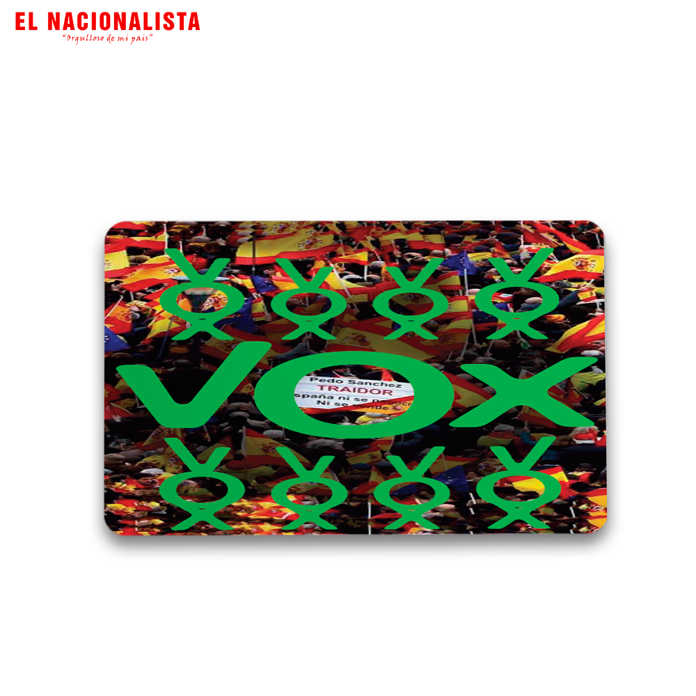 Imán Rectangular Vox con muchos Vox – Detalle Magnético Vox con muchos Vox