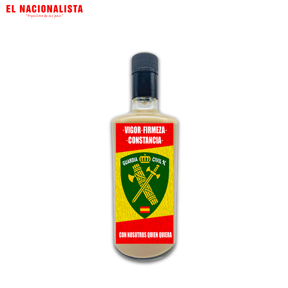 Botella de Licor Artesanal Guardia Civil – Edición Premium Guardia Civil