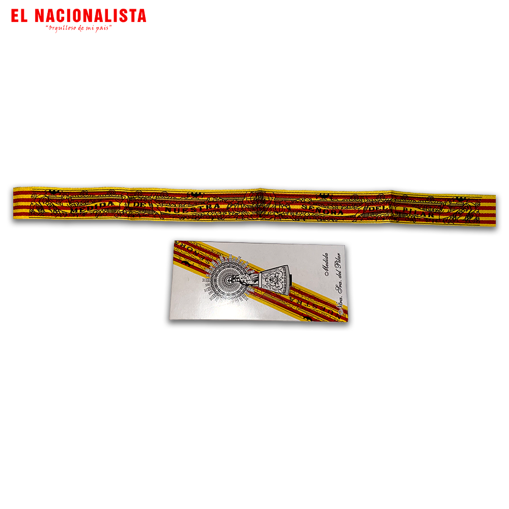 Pulsera Bordada Madrid – Rayas Bandera España