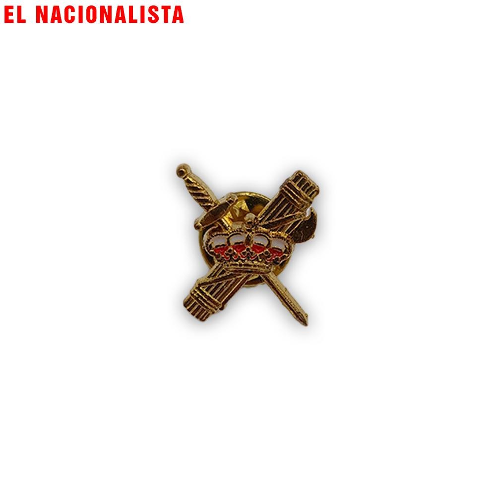 Pin Guardia Civil – Escudo Negro y Dorado