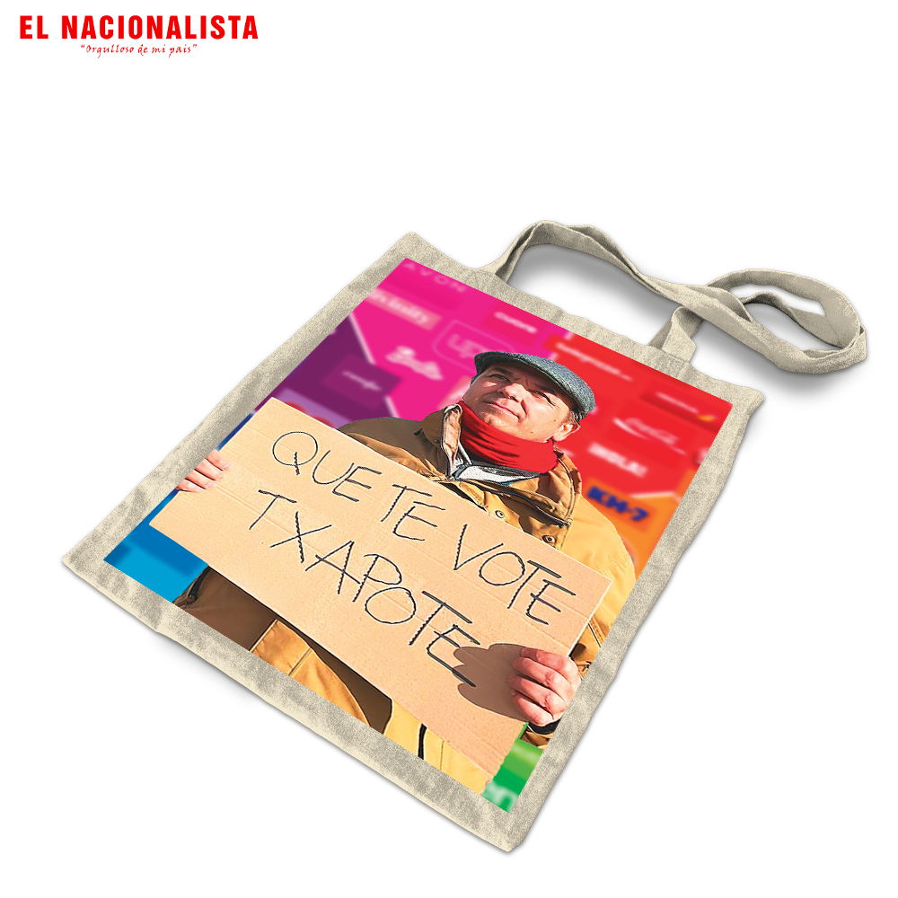 Bolsa Que te vote Txapote – Lleva tu Estilo a Todas Partes Que te vote Txapote