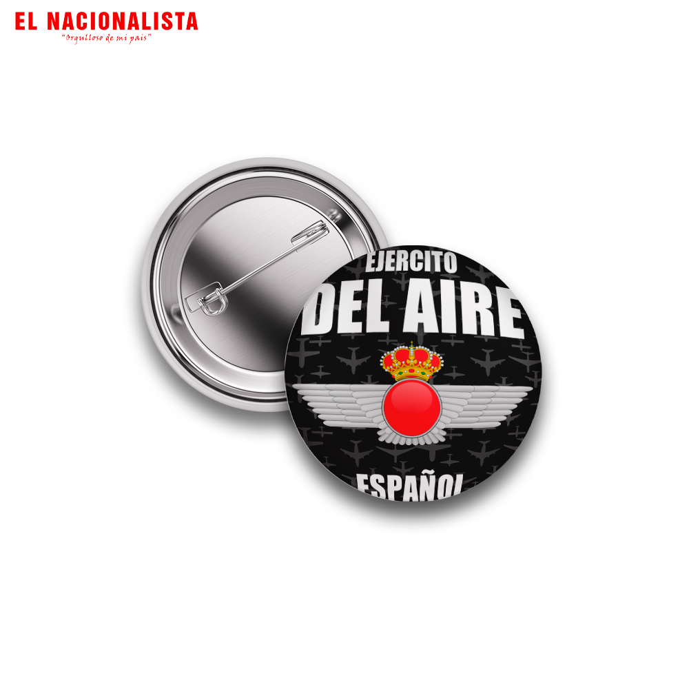 Pin de Solapa Ejército del Aire Español – Insignia Metálica con Emblema del Ejército del Aire