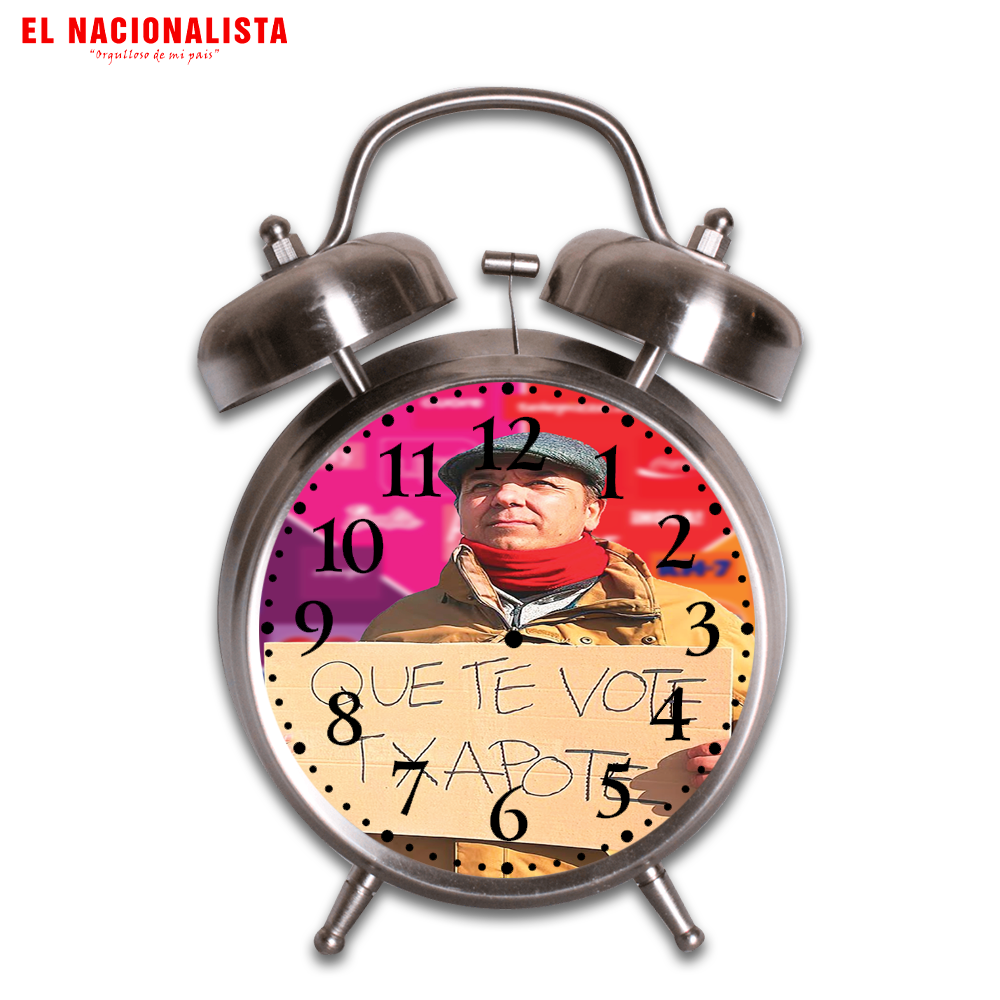 Reloj Despertador Que te vote Txapote – Despierta con Estilo Que te vote Txapote