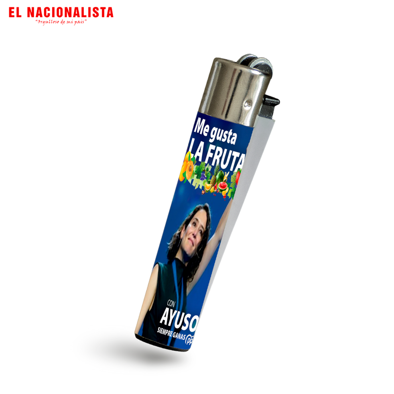 Mechero Clásico Ayuso – Encendedor Me Gusta la Fruta