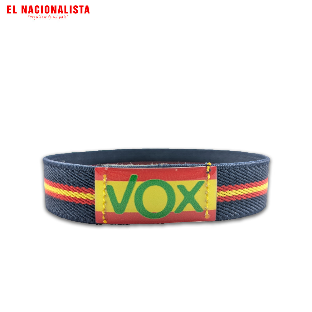 Pulsera Elástica Bandera de España - VOX