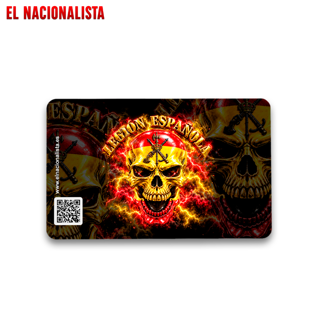 Imán Calavera Legión Española