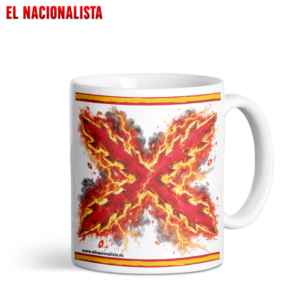 Taza Cruz de Borgoña