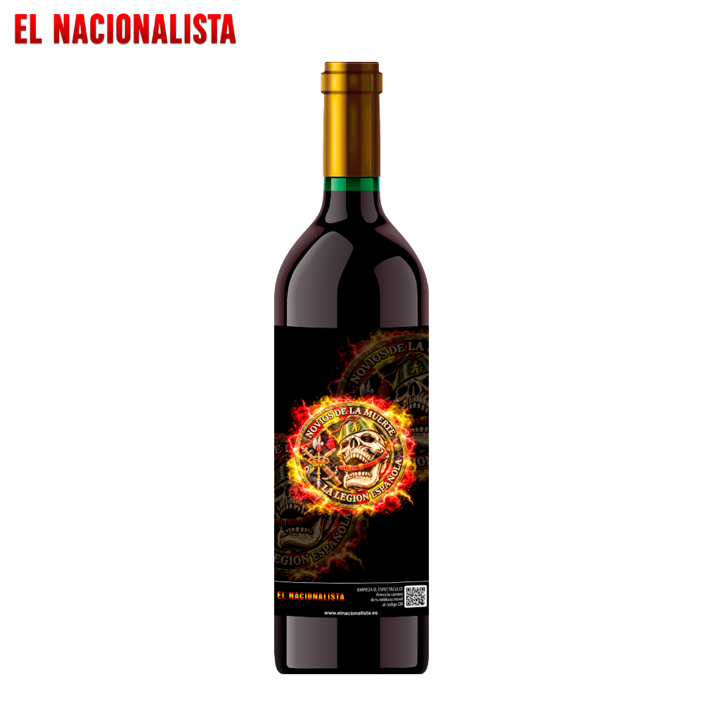 Vino Tinto Novios de la Muerte Legión Española – Edición Especial El Nacionalista