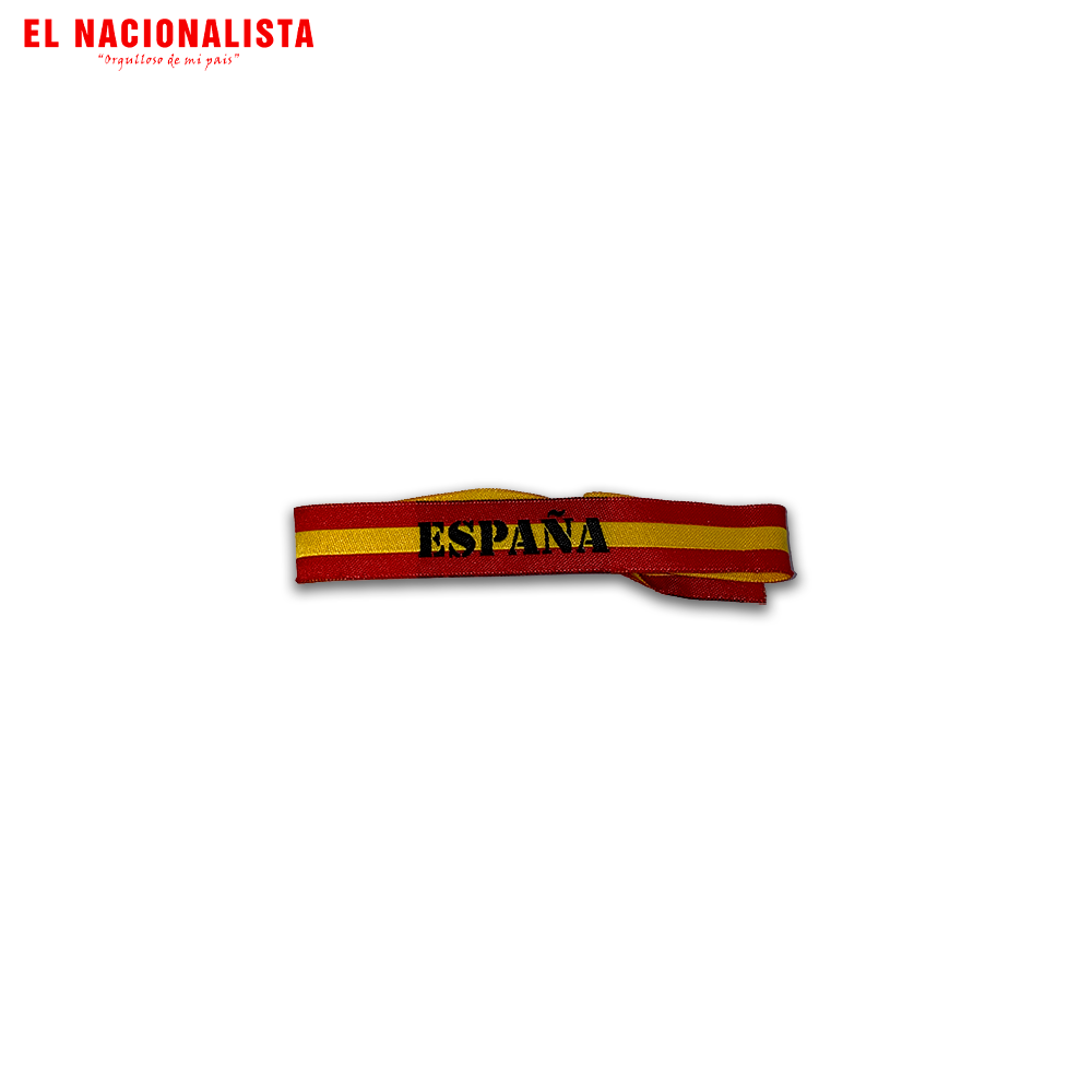 Pulsera España – Bandera con Texto España