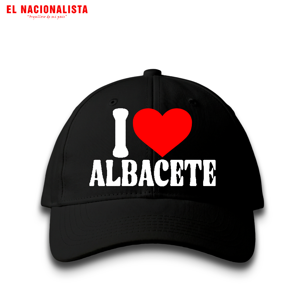 Gorra I Love Albacete