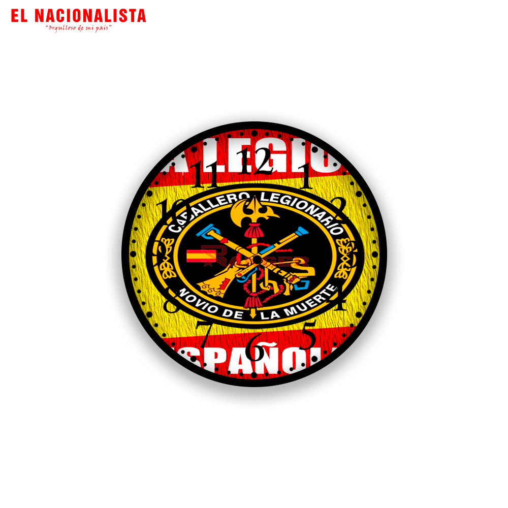 Reloj Pared Caballero Legionario