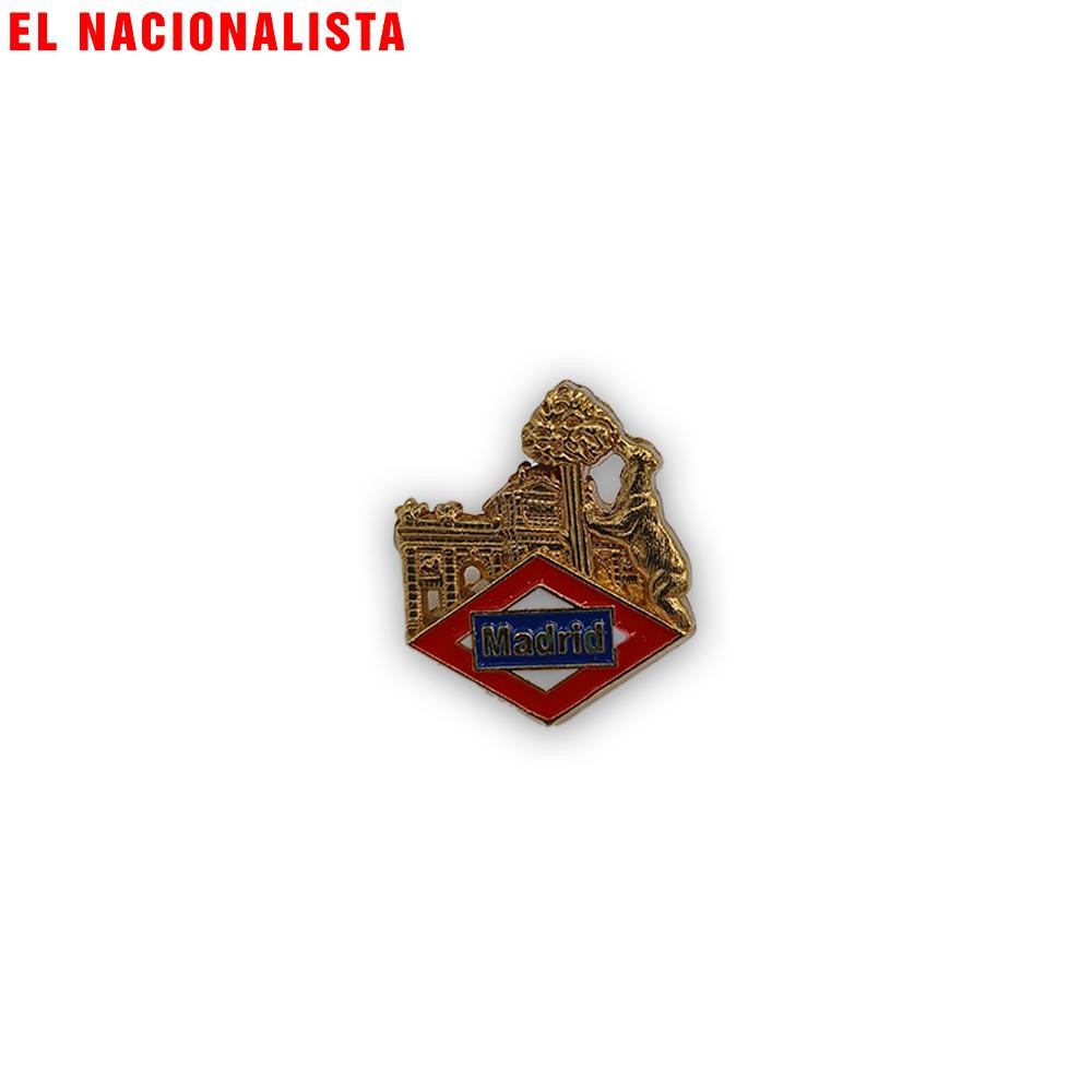 Pin Madrid Metro – Oso y Madroño Dorado